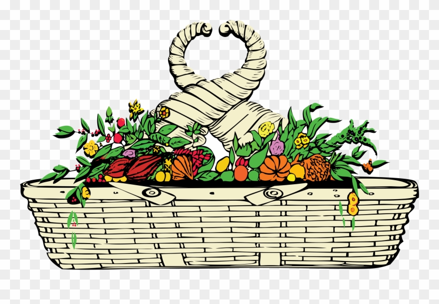 Picnic Basket Clipart Big Basket - Coat Of Arms Of Venezuela - Png Download
