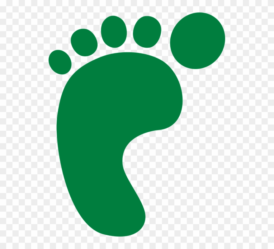 Baby Feet Clip Art For Print Out - Foot Print - Png Download