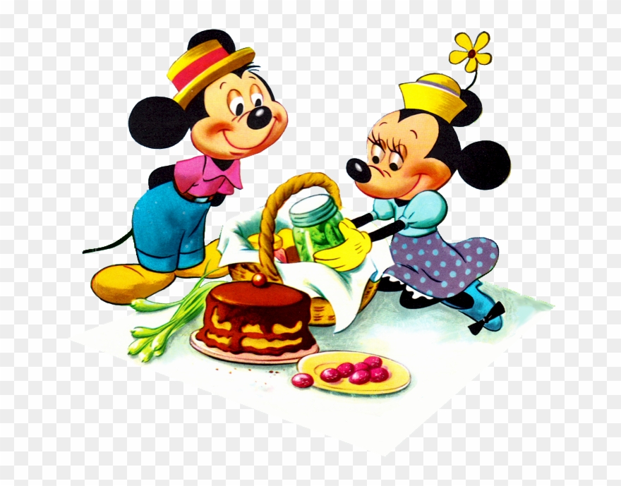 Picnic Clipart Mickey Mouse - Mouse's Picnic Mickeys Picnic - Png Download