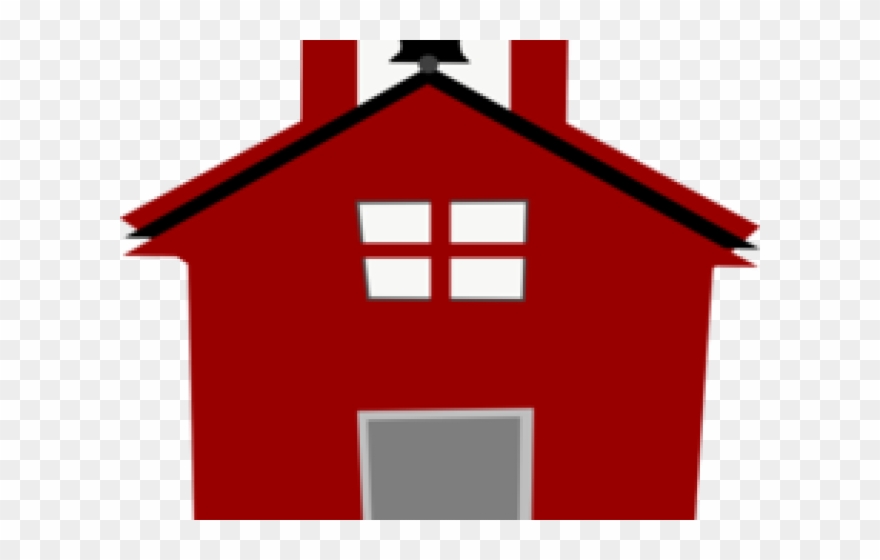 Free School House Clipart - School House Clipart Png Transparent Png