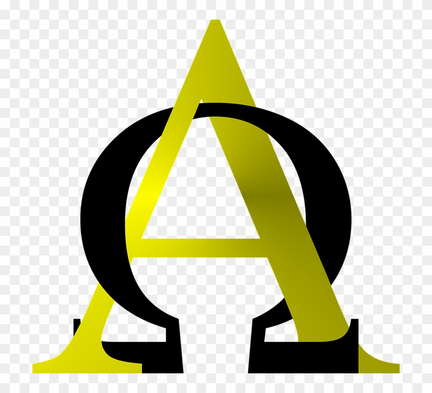 Love Wood Clipart Religious - Simbol Alfa Dan Omega - Png Download