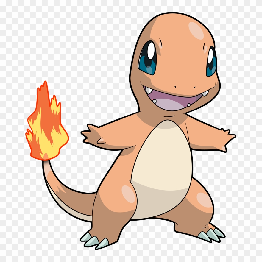 Pokemon Clipart Charmander - Pokemon Charmander - Png Download