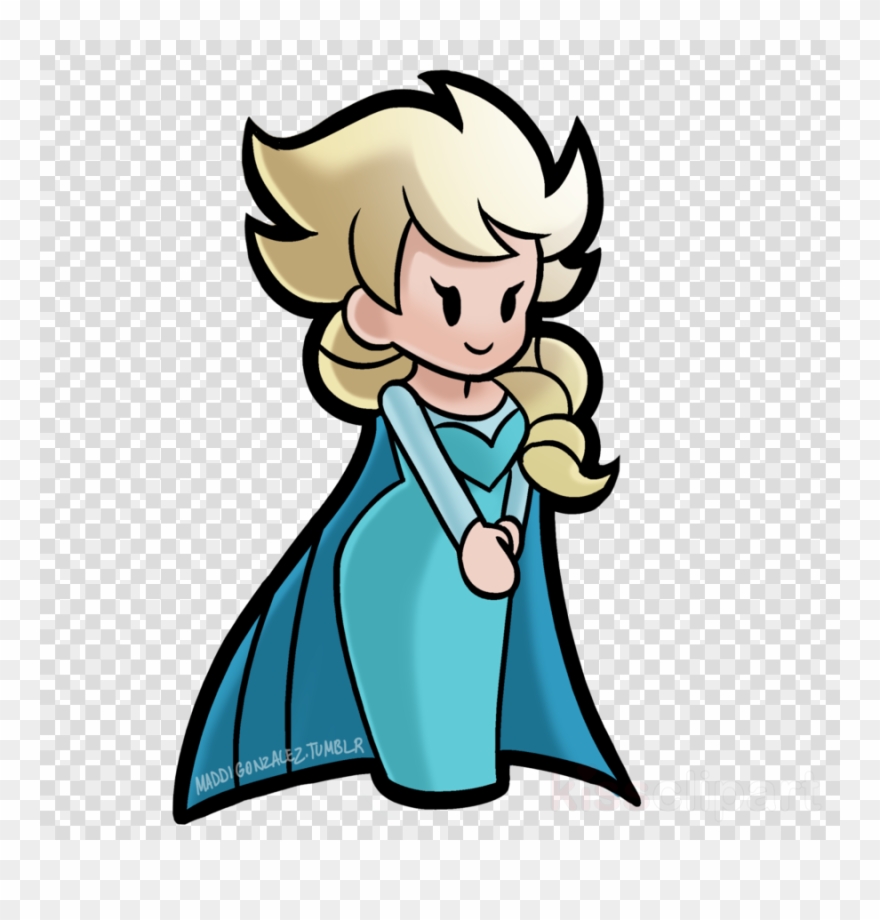 Download Frozen Super Mario Clipart Super Smash Bros - Super Paper Mario Mario - Png Download