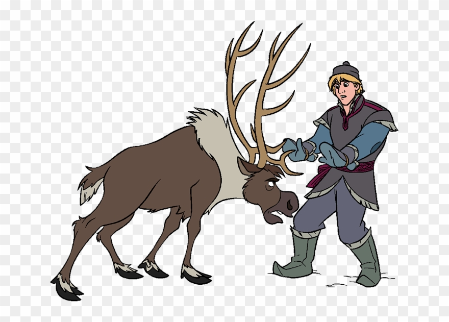 Http - //www - Disneyclips - Com/imagesnewb5/frozen - Sven I Kristoff - Png Download