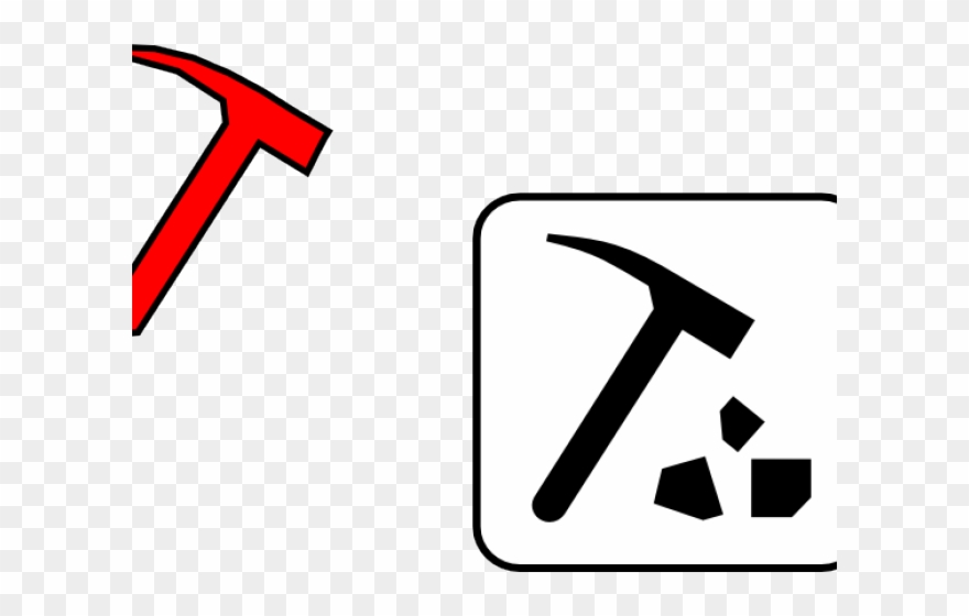 Hammer Clipart Geologist - Mining Clip Art - Png Download