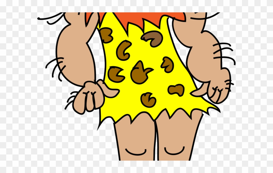 Hunting Clipart Caveman - Clip Art - Png Download
