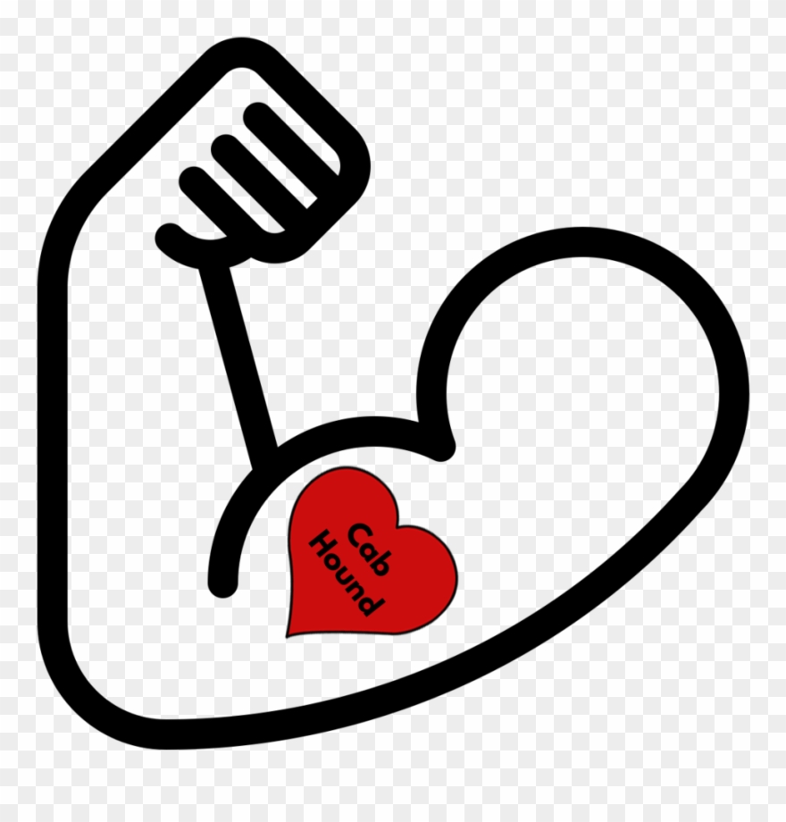 Ch Love - Muscle Icon Transparent Clipart