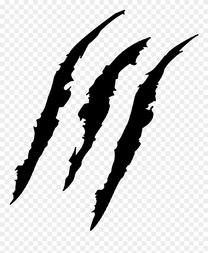 Claw Scratch Png Images Transparent Free Download Animated - Broken Arrow Tigers Logo Clipart