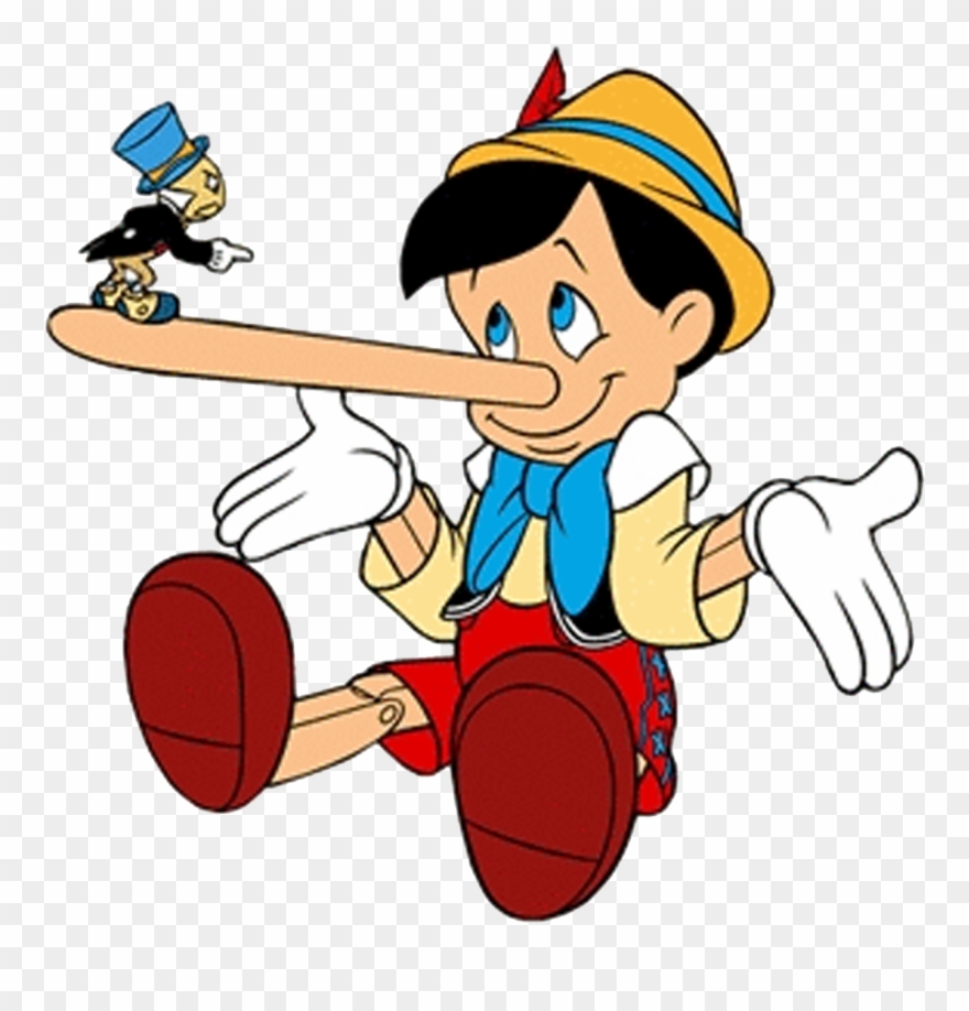 Png Library Conflict Clipart Internal Struggle - Pinocchio Long Nose Png Transparent Png
