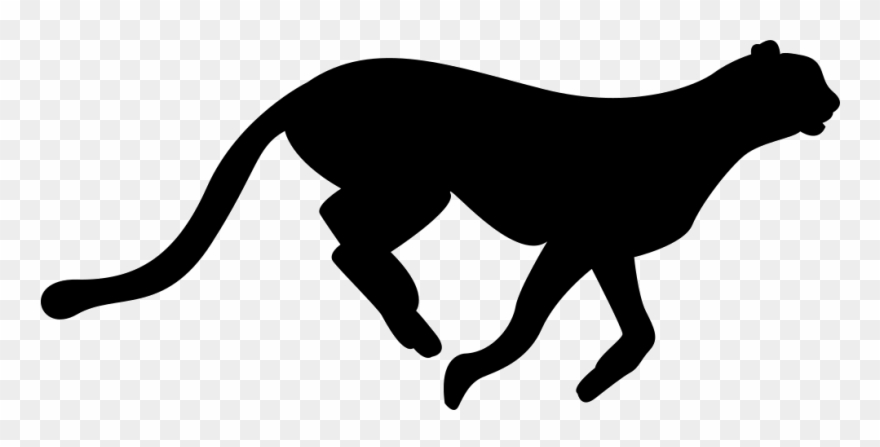 Png Transparent Download Silhouette At Getdrawings - Cheetah Silhouette Clip Art
