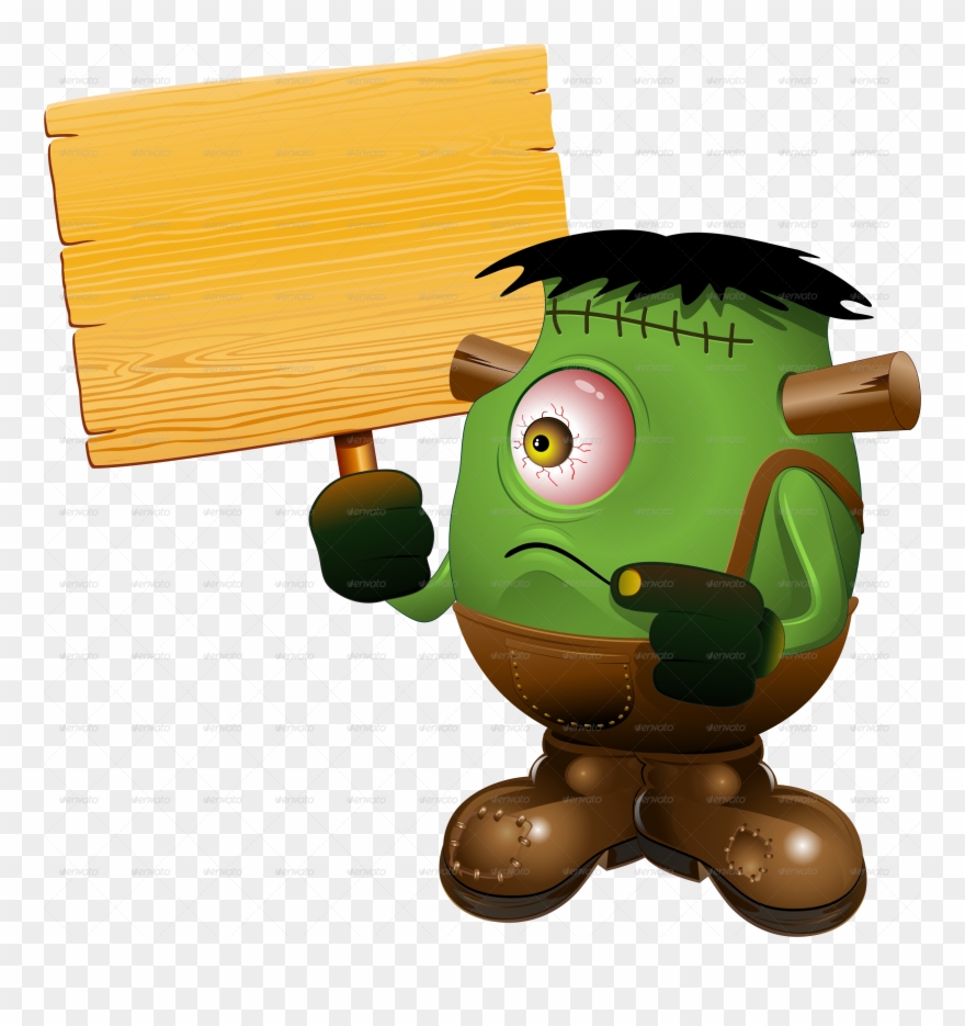 Frankenstein Clipart Item - Frankenstein Cartoon - Png Download
