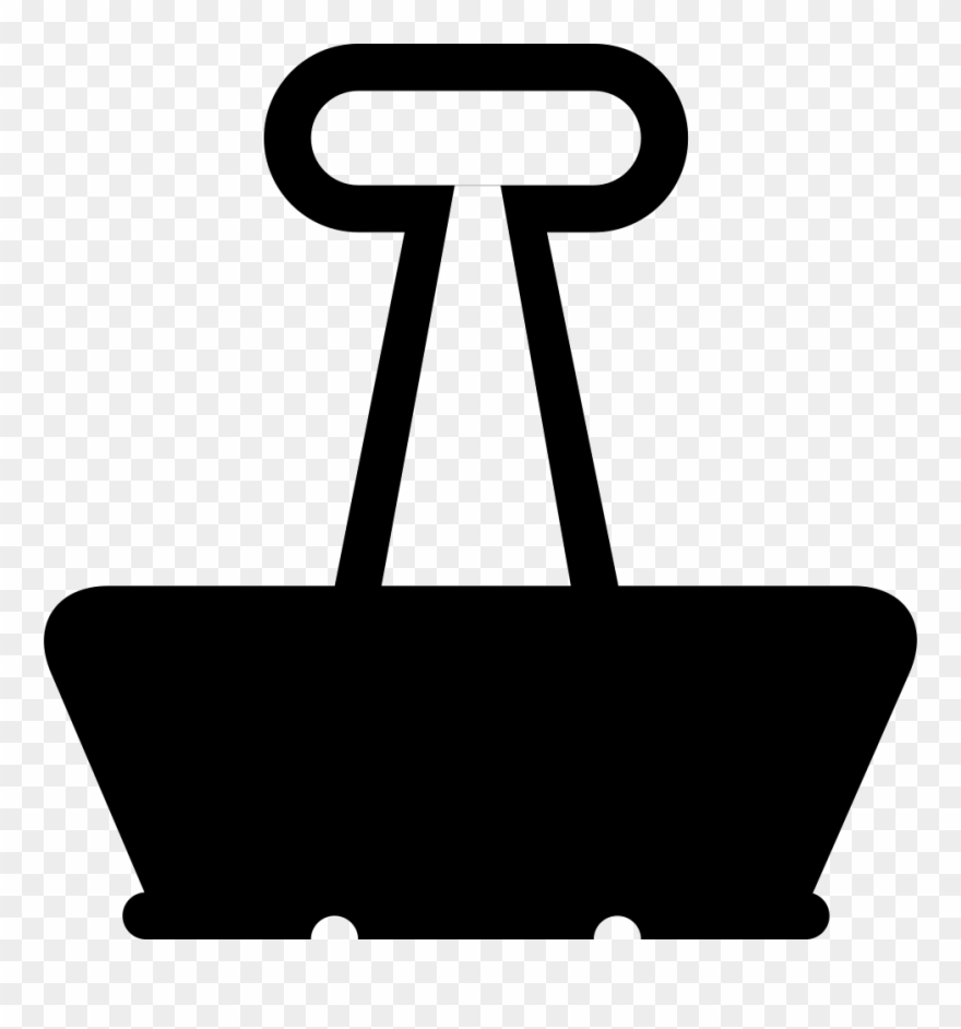 Jpg Transparent F Svg Png Icon - Binder Clip Clipart Png