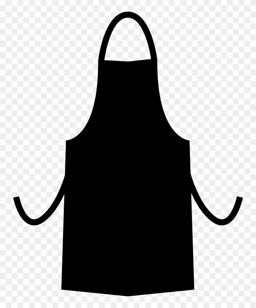 Clipart Freeuse Png Image Purepng Free - Apron Silhouette Png Transparent Png