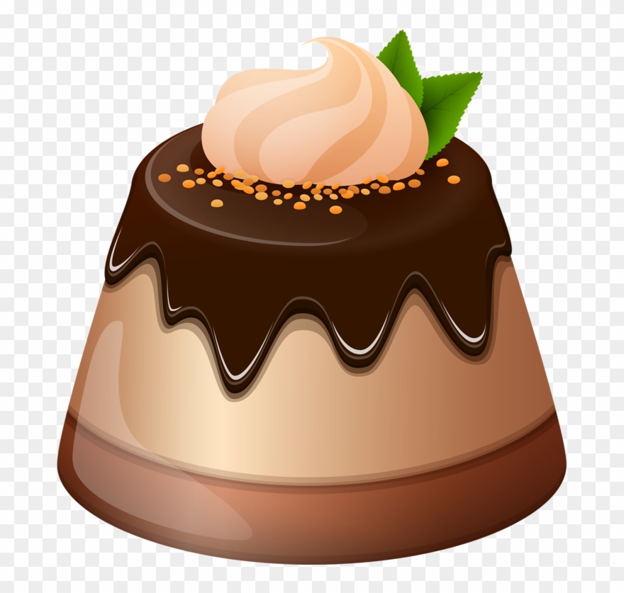 Desert Clipart Sponge Cake - Mini Cake Clipart - Png Download