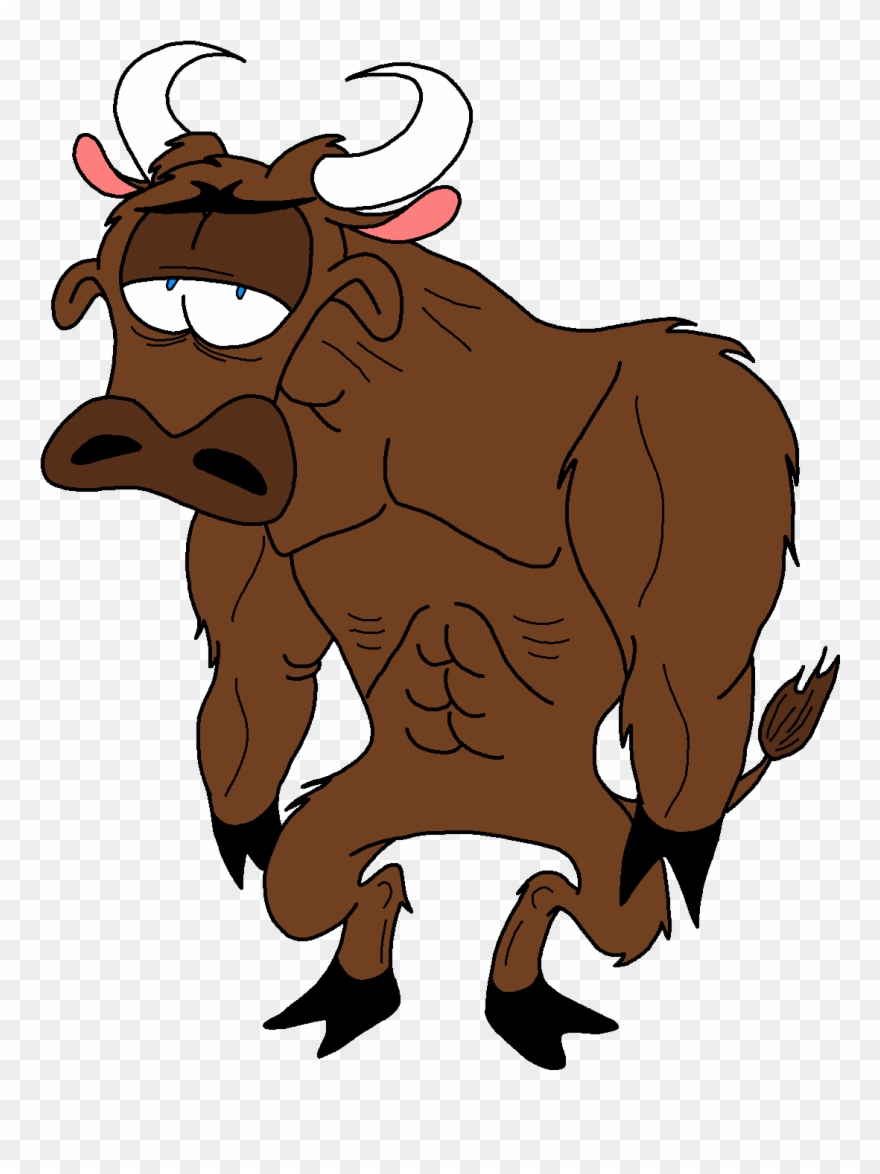 Yak Clipart - Cartoon - Png Download