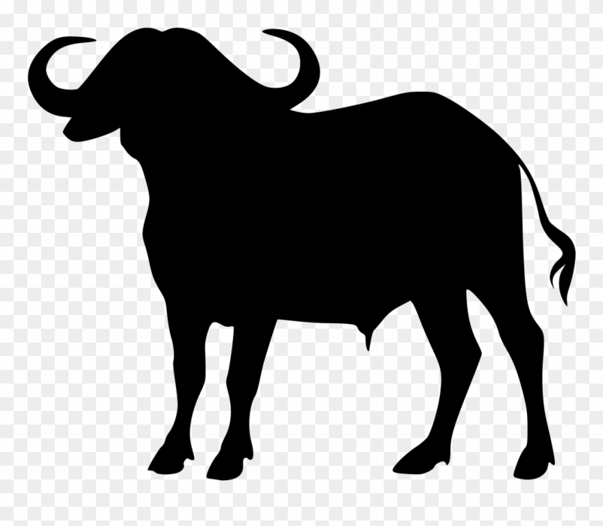 Svg Black And White Library Cape Svg Png Icon - Buffalo Png Clipart