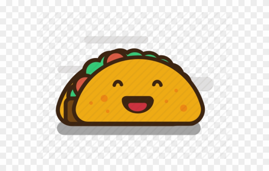 Taco Cliparts Free Download - Taco Cute Cartoon Png Transparent Png
