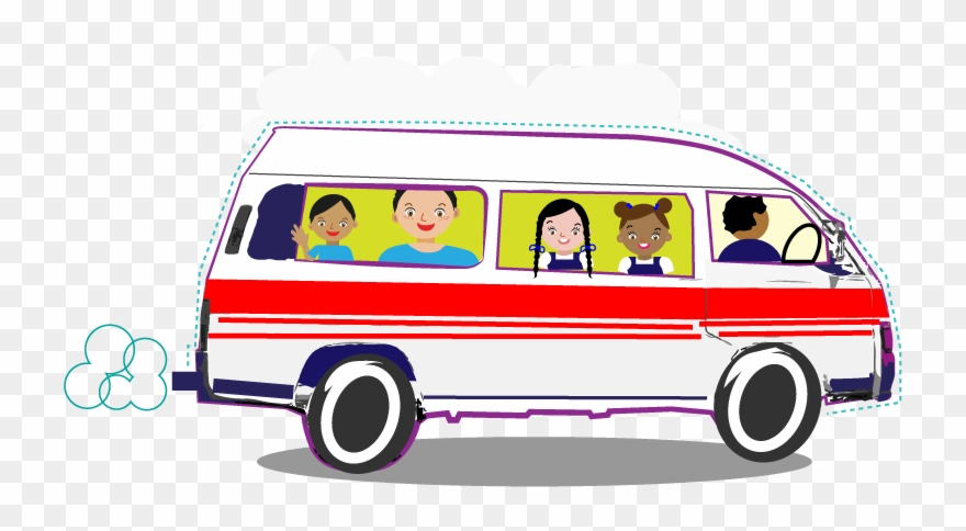Taxi Clipart School - Maxi Taxi Png Transparent Png