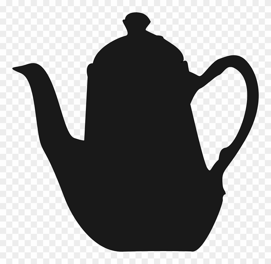 English Porcelain Teapot Clip Art At Clipart Library - Tea Pot Silhouette Png Transparent Png