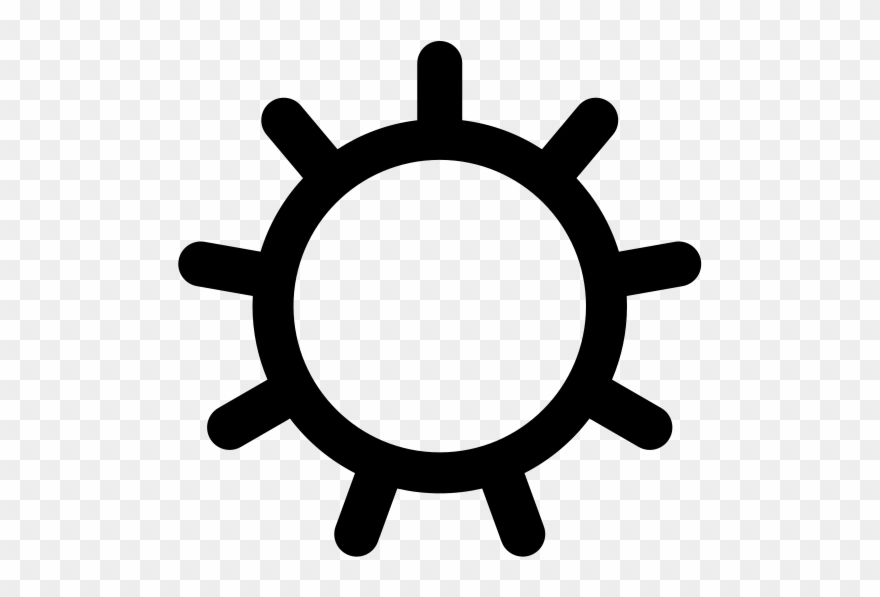 Cloudy Clipart Sunny - Sunny Weather Icon Png Transparent Png