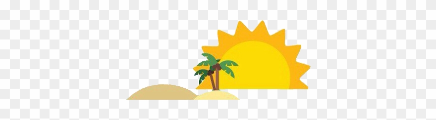 Clip Art Transparent Download Beach Transparent Sunny - Sunny Cartoon Logo - Png Download