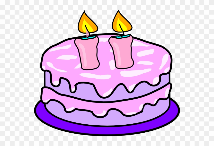 Kue Ulang Tahun Animasi Clipart