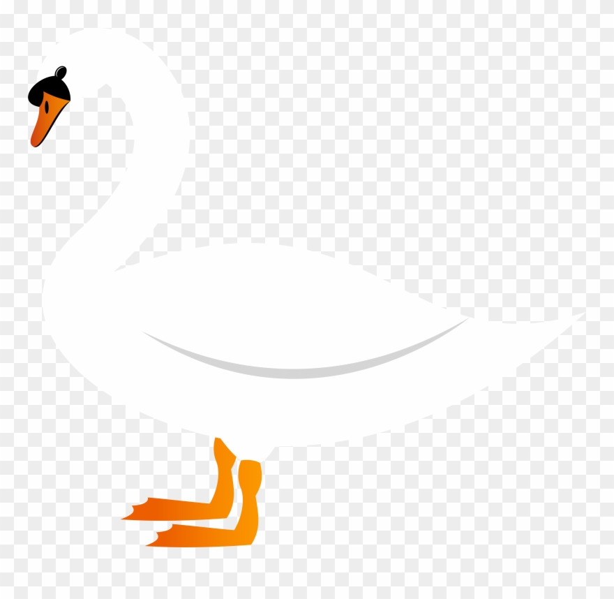 Swan Clipart - Png Download