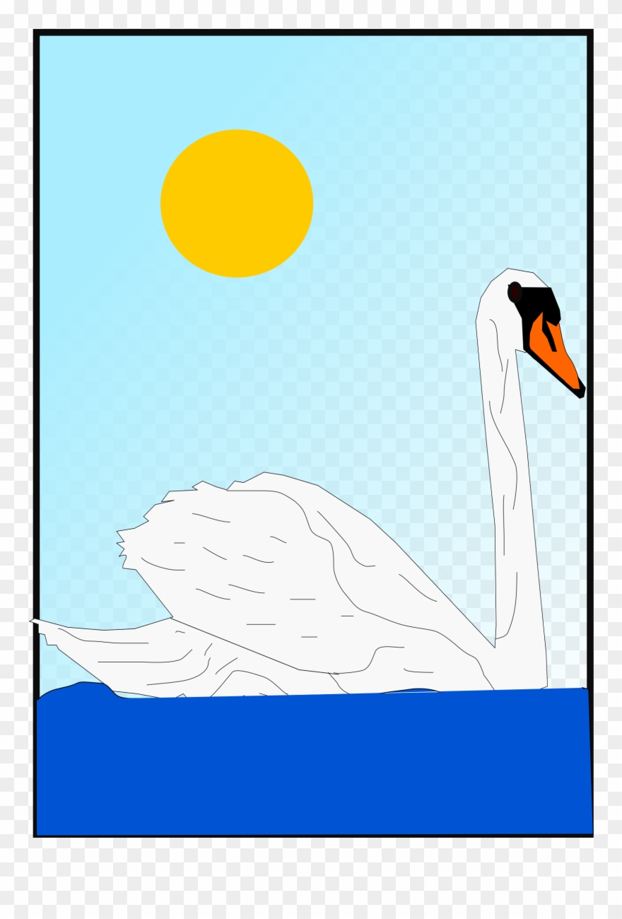 Swan - Clip Art - Png Download