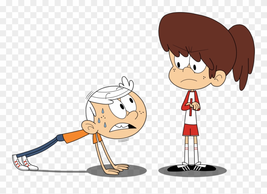 Banner Free Breathing Clipart Physically Fit Person - Loud House As Ppg - Png Download