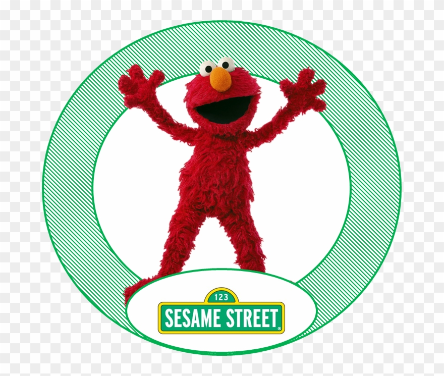 Sesame Street In Green Free Printable Kit - Sesame Street Sign Cartoon Car Bumber Sticker Decal Clipart