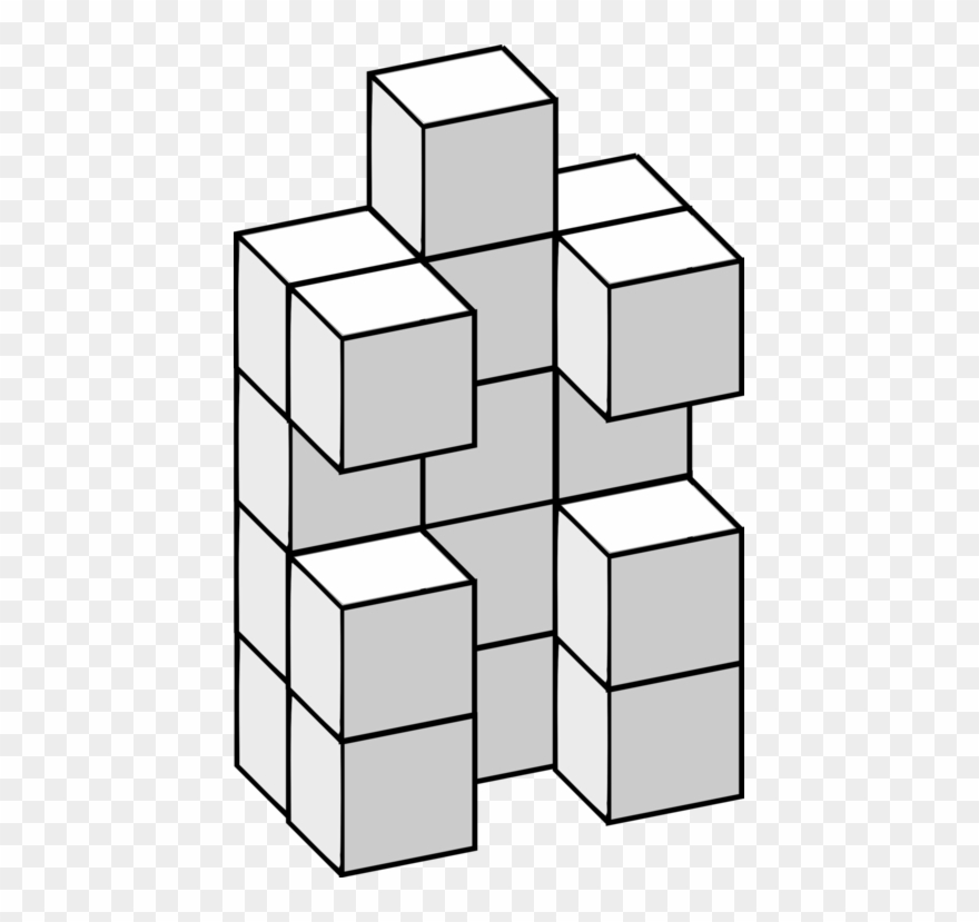 Three-dimensional Space Cube Square Angle - Three-dimensional Space Clipart