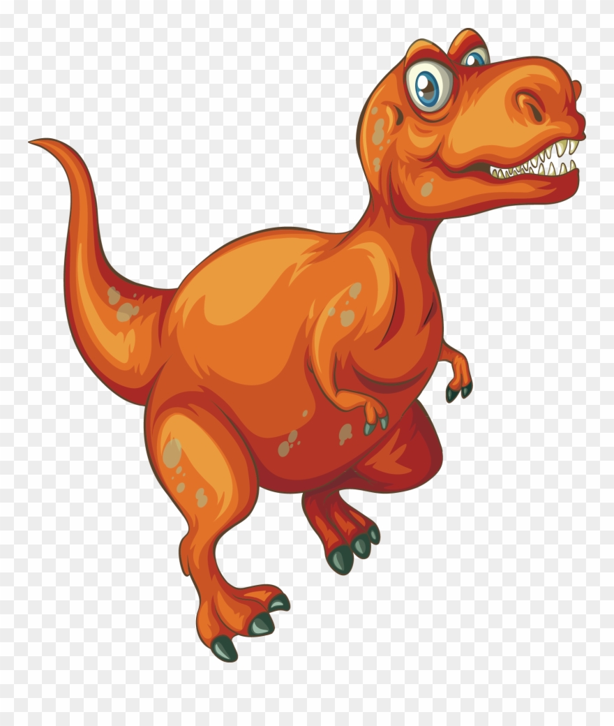 Velociraptor Tyrannosaurus Rex Triceratops Stegosaurus - Dinosaurio Rex Animado Png Clipart