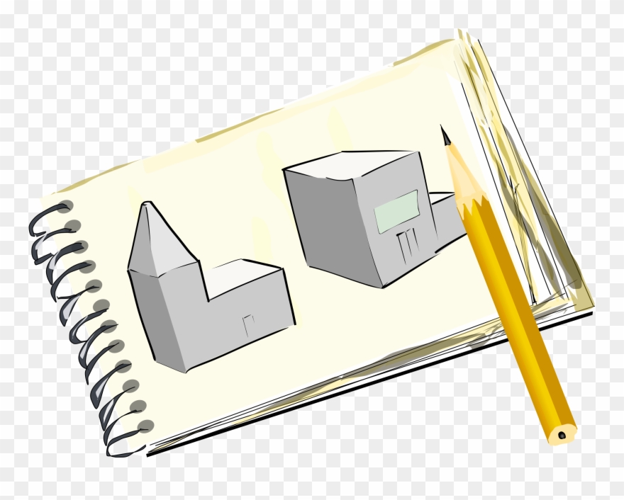 Big Image - Sketch Pad Clipart Free - Png Download