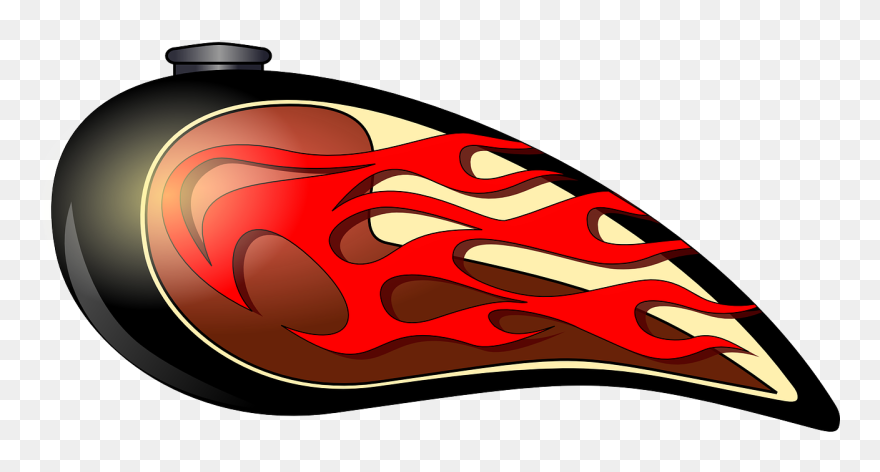 Chopper Tank - Chopper Gas Tank Clipart