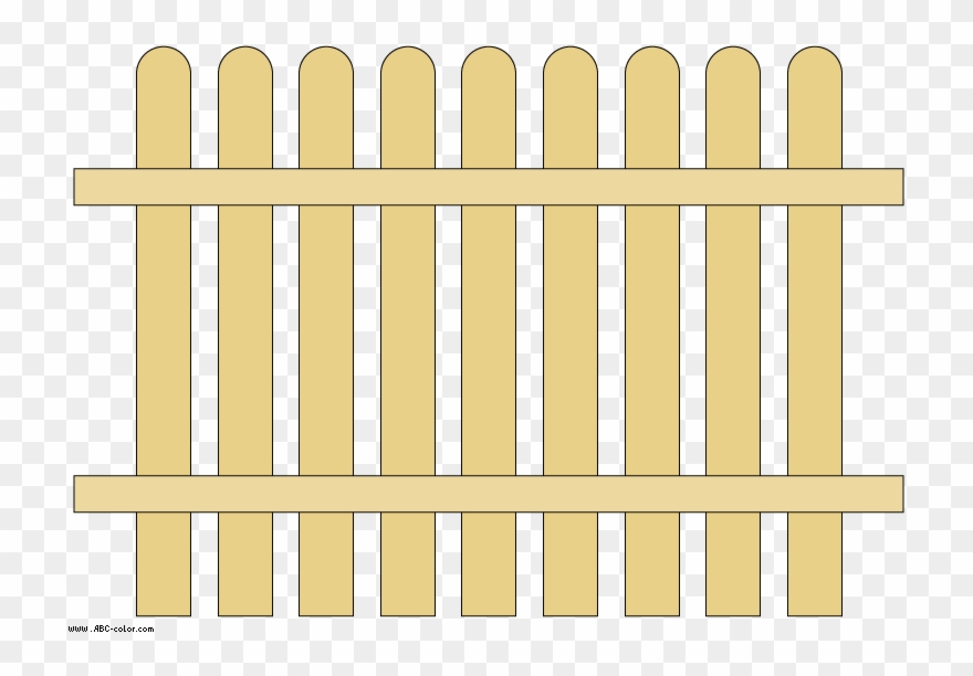 At Getdrawings Com Free For Personal Use - Fence Clipart Transparent Background - Png Download