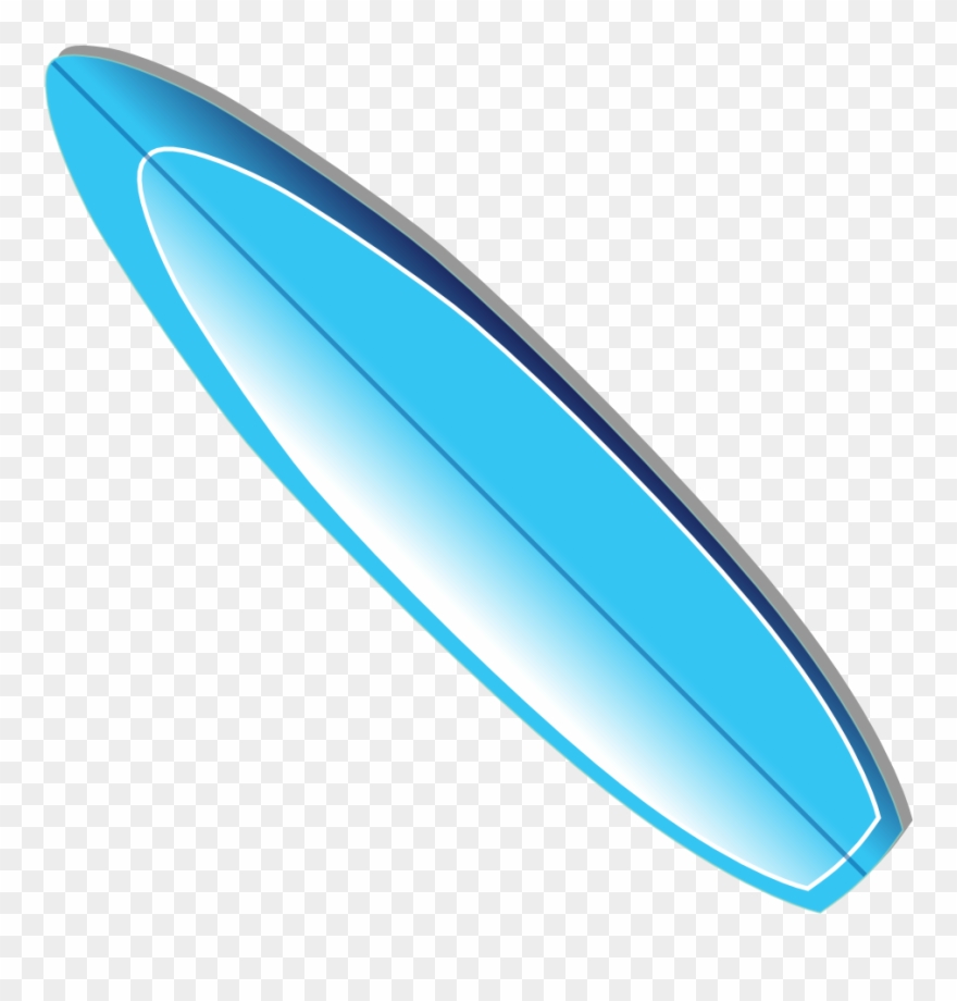 Surfboard Vector - Clipart Library - Surfing Board Cartoon Png Transparent Png