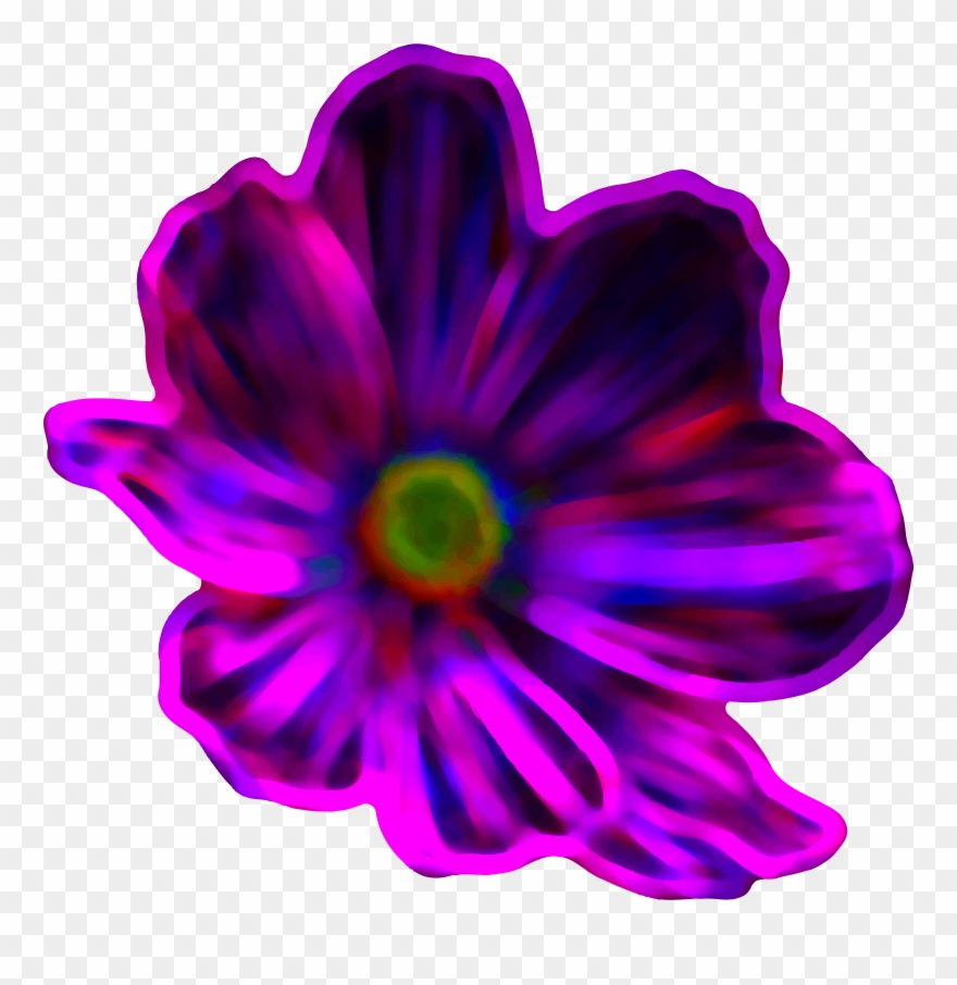 Flower Library Download Techflourish Collections Neon - 78942 Clipart