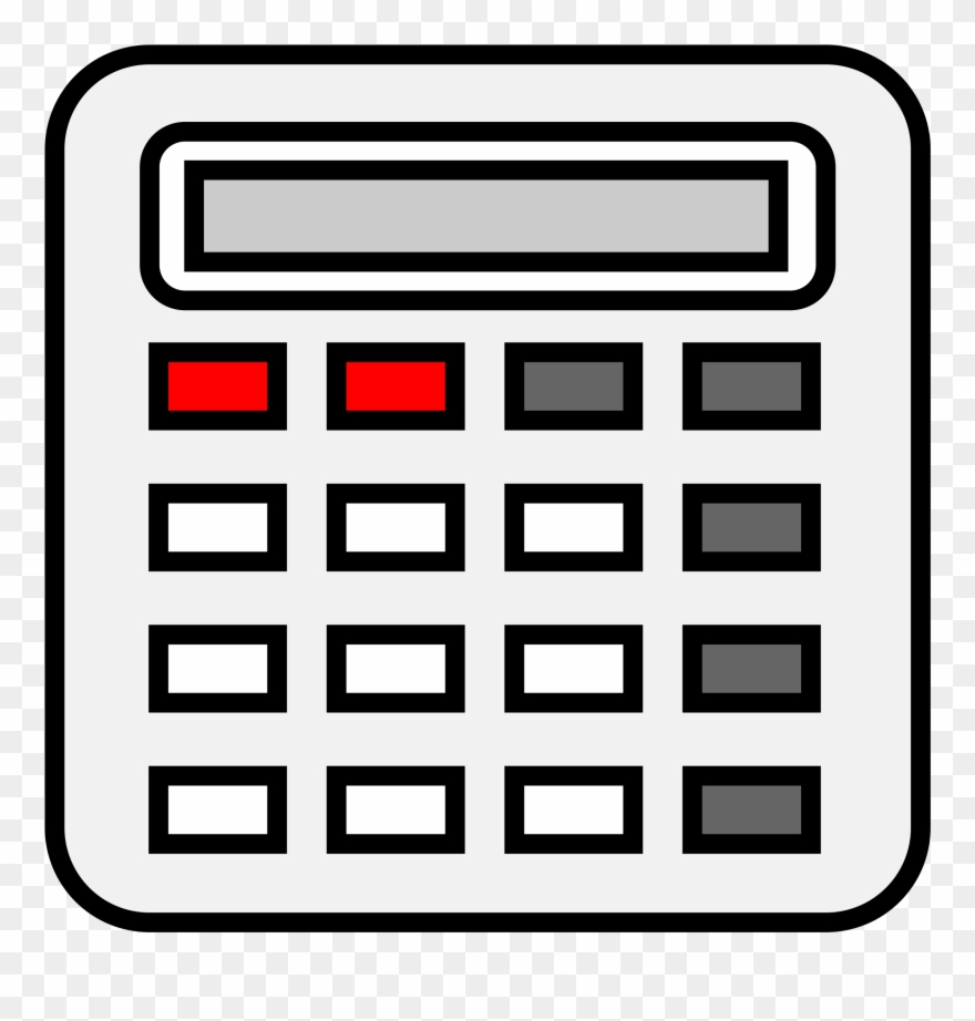 Big Image - Transparent Calculator Clip Art - Png Download