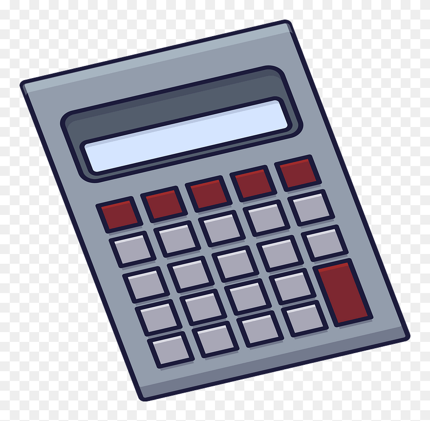 Calculator User Combination Chemical Element - Calculator Clipart - Png Download
