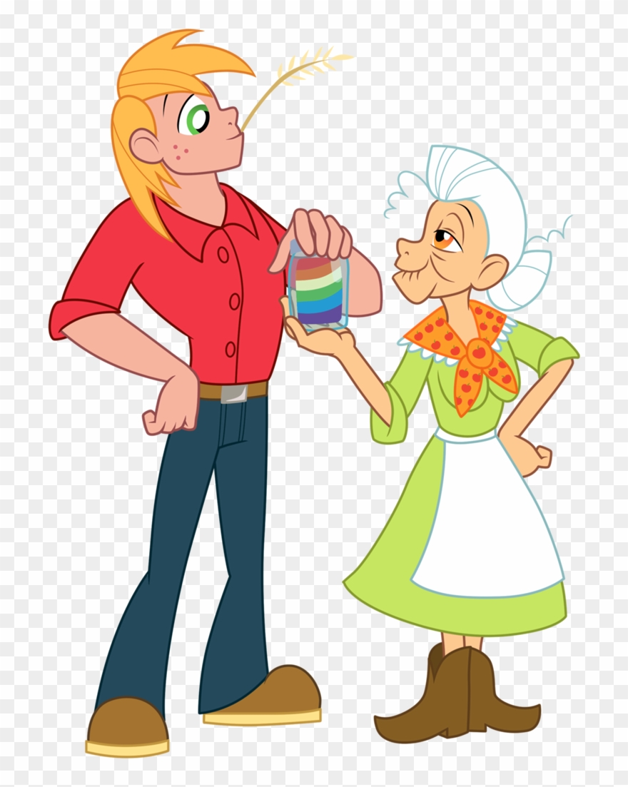 Granny Images - Mlp Human Big Mac Clipart