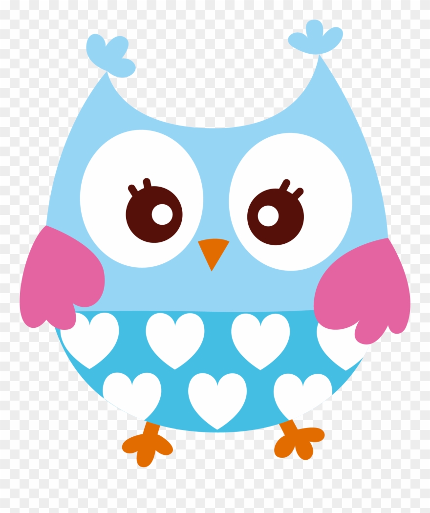 Corujas - Lechuzas Dibujos Png Clipart