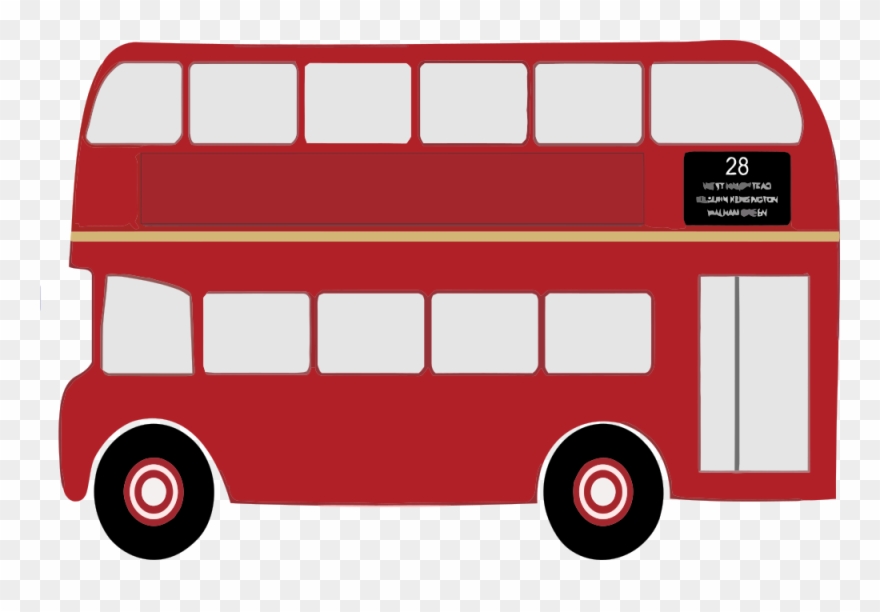 Clipart Royalty Free Download Bus Transparent Double - Take To 221b Mugs - Png Download
