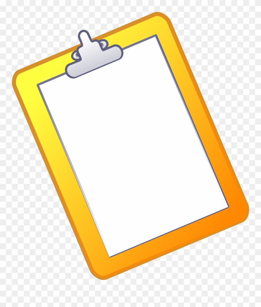 Clipboard Clip Art Free - Png Download
