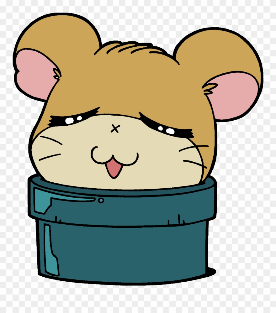 Hamster Clipart Colour - Hamtaro Characters - Png Download
