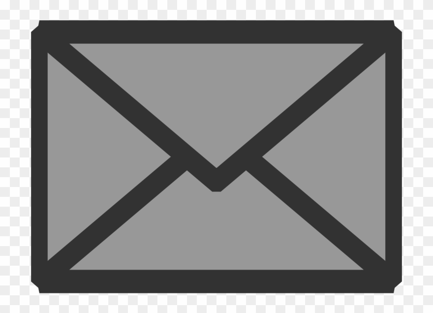 Clipart - Letter - White Envelope Icon Png Transparent Png