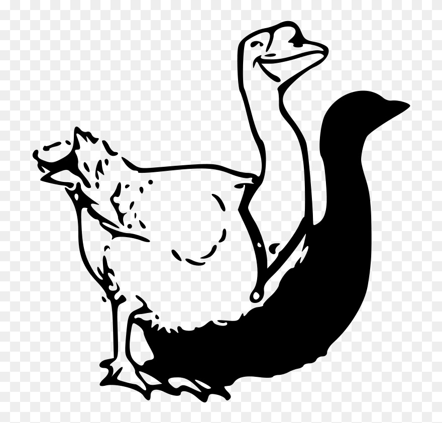 Cross Necklace Jewellery Goose Gold - Goose Necklace Clipart