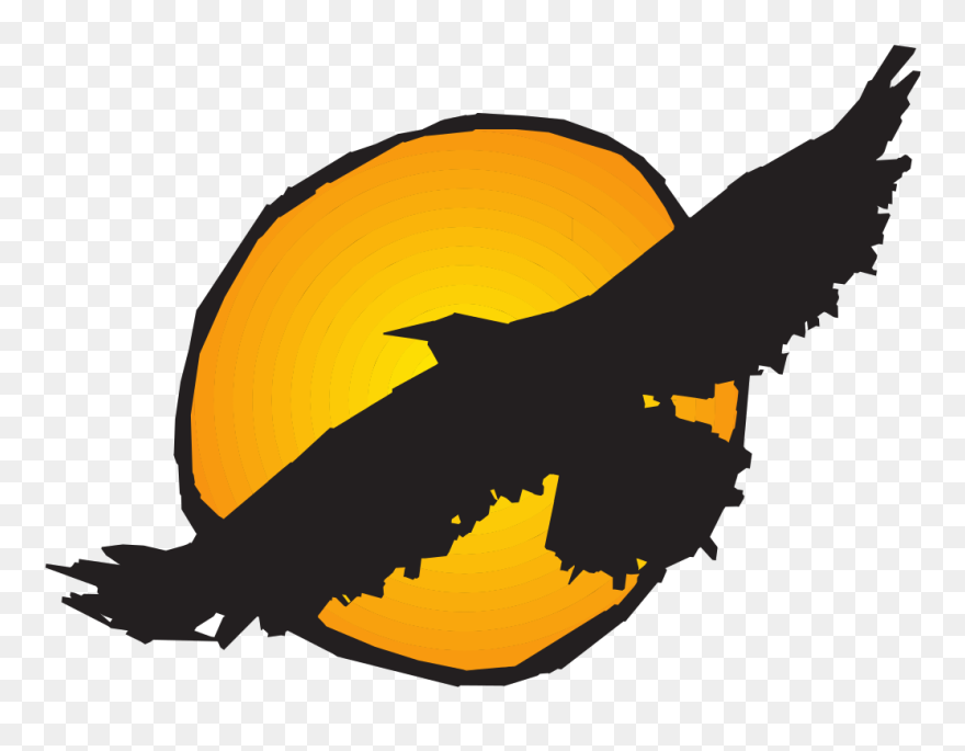 Cartoon Clipart Hawk - Cartoon Hawk Flying - Png Download