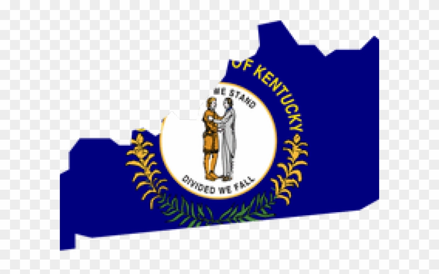 Coopers Hawk Clipart North America - State Flag Of Kentucky - Png Download