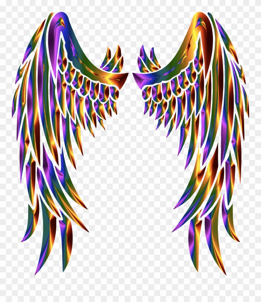 Big Image - Angel Wings Vector Png Clipart