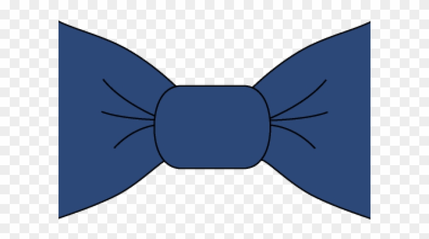 Bow Tie Clipart Dark Blue - Png Download